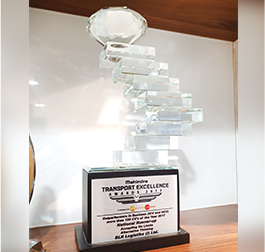 Mahindra transport excellence trophy